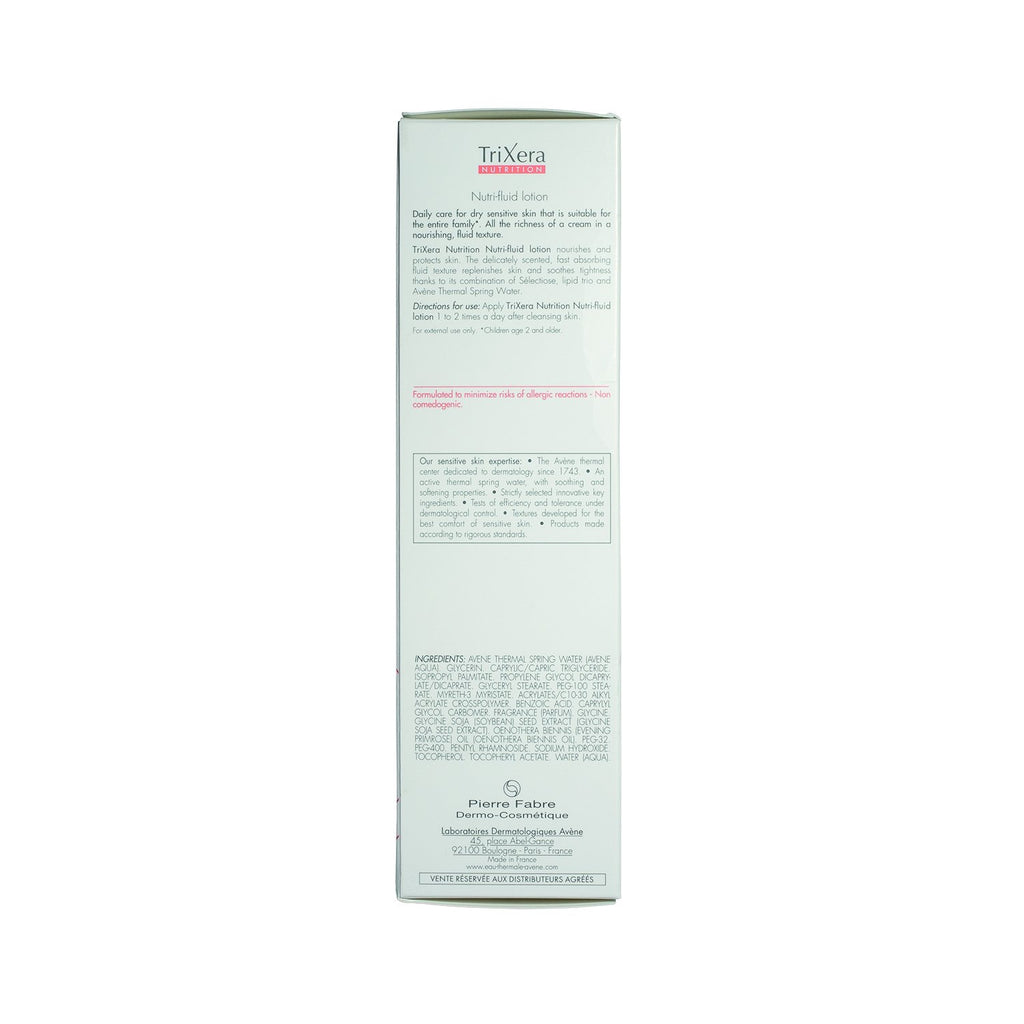 Avène TriXera Nutrition Nutri-Fluid Lotion , 6.7 oz