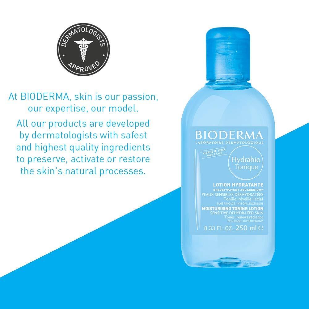 Bioderma Hydrabio Moisturizing Tonic Lotion for Face - 8.33 fl. oz.