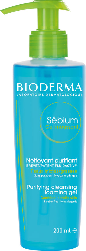 Bioderma Sebium Foaming Gel Pump (Sizes Vary)