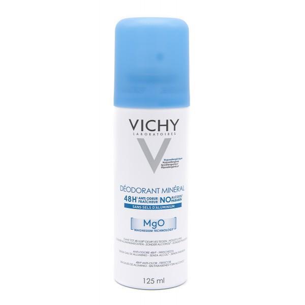 Vichy Deodorant Spray Minéral 48h Aluminium Salt Free 125ml